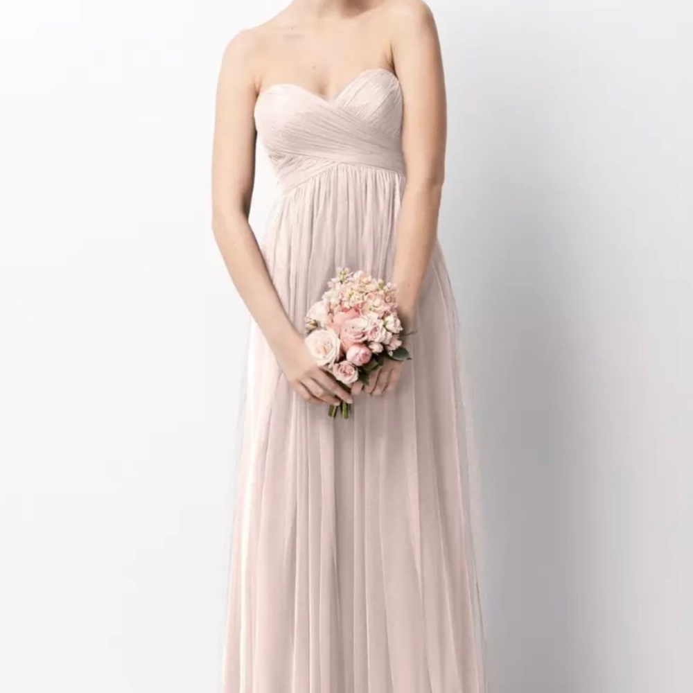 Wtoo by Watters bridesmaid dress in pink